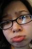 self faces with glasses