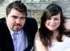 FamousPanda_and_I_on_our_wedding_day!df
