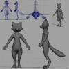 Fox_Lowpolygon_Mesh