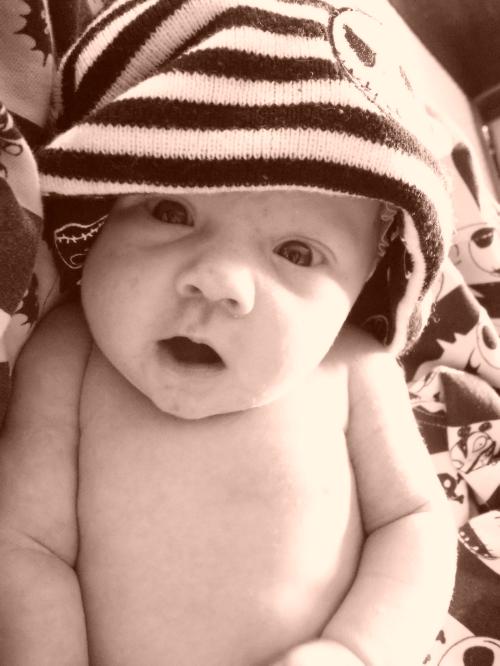 wearing_daddy's_hat_xD